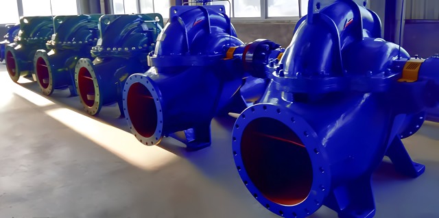 单级双吸中开式离心泵