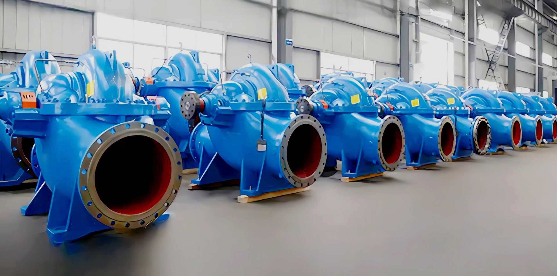 单级双吸中开式离心泵