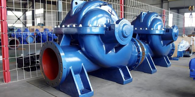 单级双吸水平中开式离心泵